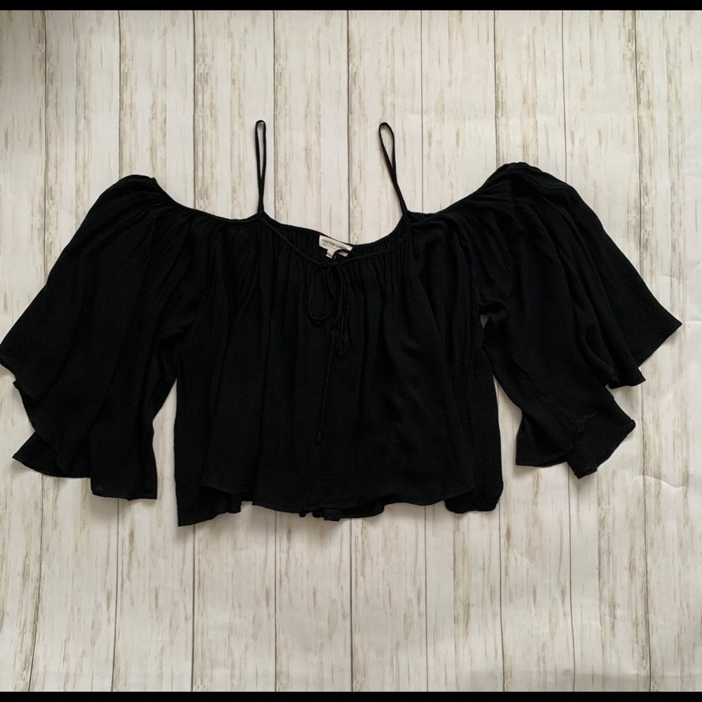 Cotton Candy LA Flowy crop top